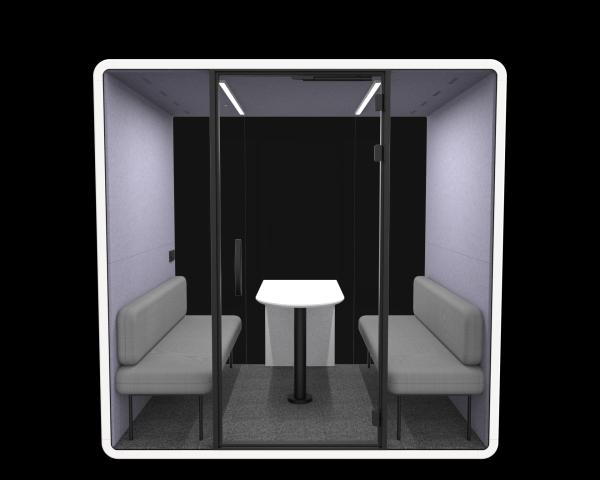 Sala de transmisión insonorizada y móvil para oficina en casa y hotel, para espacio silencioso, música, piano, instrumentos, transmisiones en vivo, negociaciones y charlas