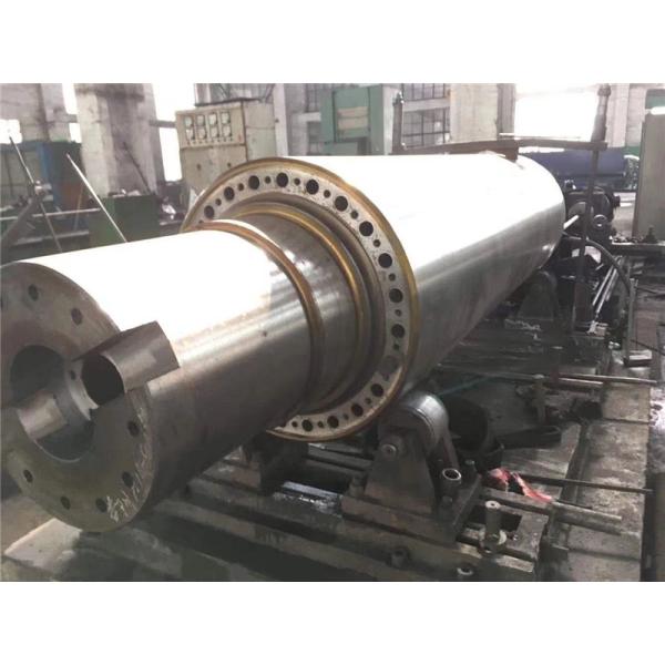 Ductile Iron Rubber Machine Parts Forged Steel Shaft High Speed Steel Roller