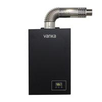 Calentador de agua negro de temperatura constante gas de petróleo instantáneo licuado gas natural baño calentador de agua de gas doméstico