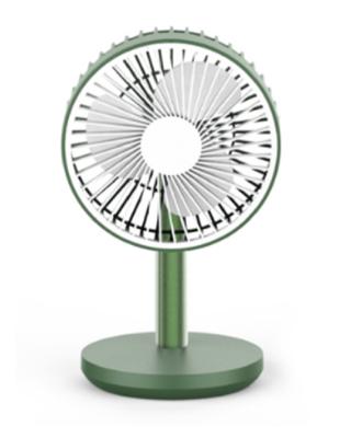ETEK 3600mAh Rechargeable Brushless Motor Fan, 5-8H Runtime, Green/Pink
