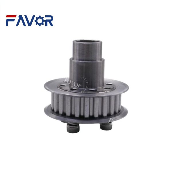 Pulley Driven S-93hpc 54594000 Shaft For GT5250 Cutter Machine With Steel Material And 0.14 Kg Weight