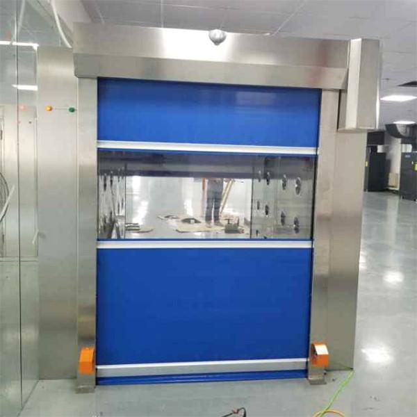 Protection PVC Roll Up Door Auto Air Shower Cargo Shower  for clean ares