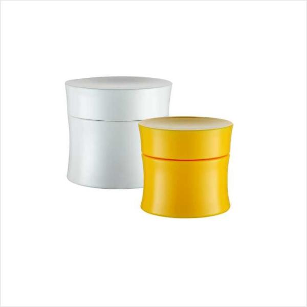Eco de alta qualidade 15g reciclável amigável 30g 50g PP plásticos desnata o frasco cosmético do frasco