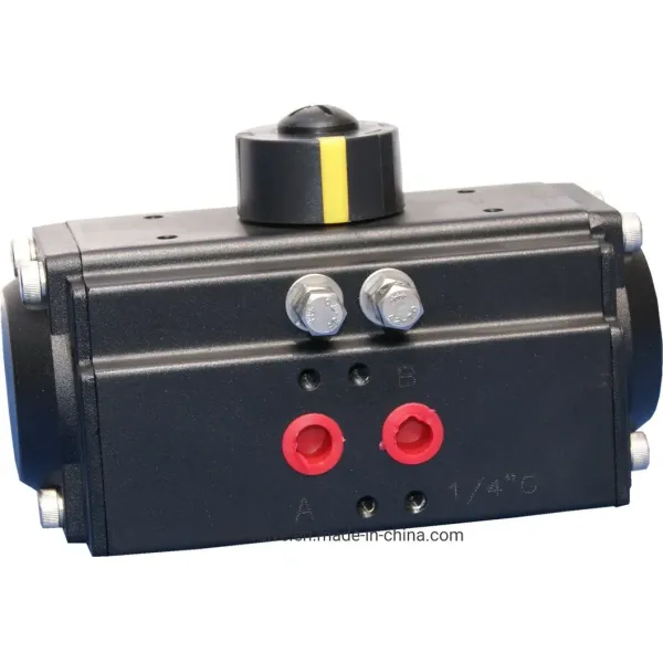 Pneumatic Rack and Pinion Actuator with 70NM Output Torque Corrosion Resistant and Namur Connection