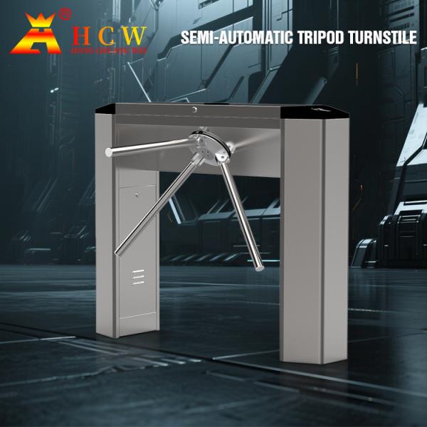 Tourniquet Wing Entrance Control Security Automation escamotable de barrière d'aileron