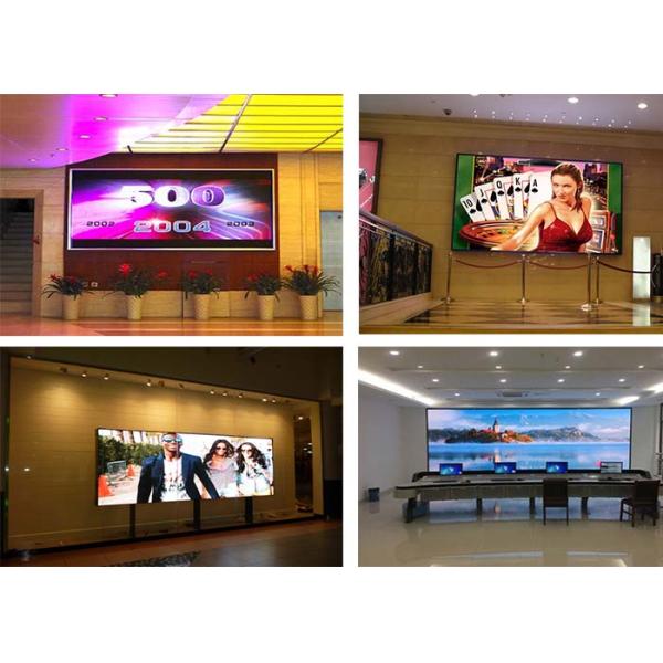Front Access Indoor Fixed LED Display P2.5 4K Resolution Data Monitoring / Backup