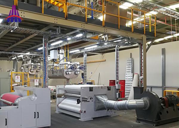 3200mm 5T PP Melt Blown Non Woven Fabric Making Machine