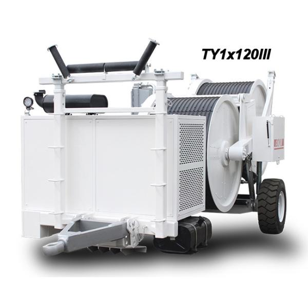 97kw Cummins Engine Stringing Hydraulic Wire Tensioner Equipment