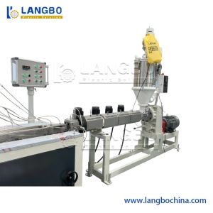 PVC Price Tag Holder Extrusion Line with Accurate Thickness Control, Single Screw Extruder, and PLC Control System for Retail Labels