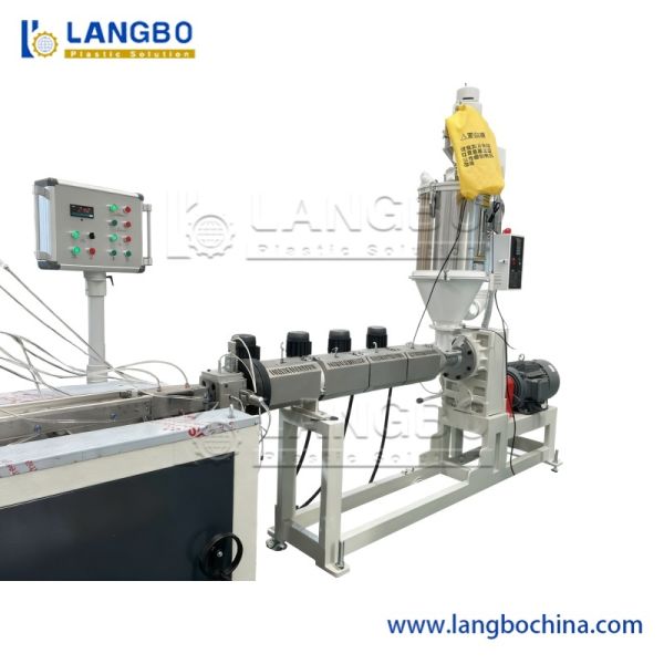 PVC Price Tag Profile Production Line Small Profile Multi Size Production