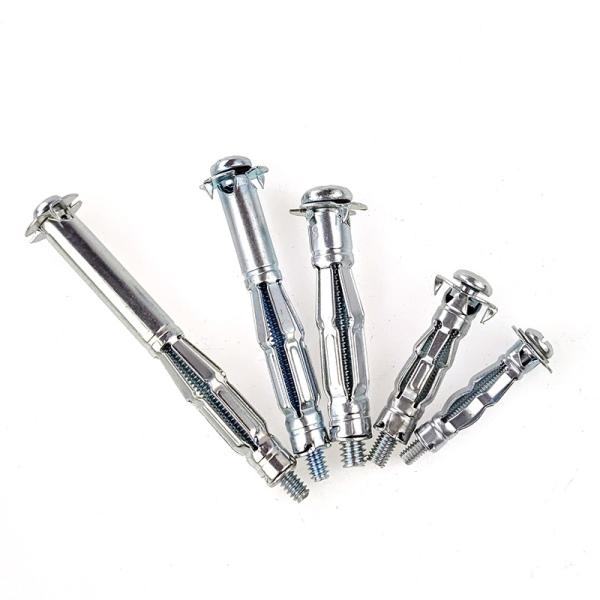 Anclaje de pared hueca de acero al carbono para el trabajo pesado Plug de tornillo de cartón de yeso Aceptable OEM