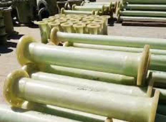 High Thermal Resistant FRP Round Tube Air Duct Pipe For Environment Protection