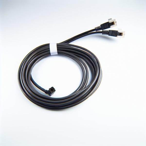 CAT 3 Telephone Cable RJ9 RJ11 RJ22 4-Conductor PVC Flat Coil