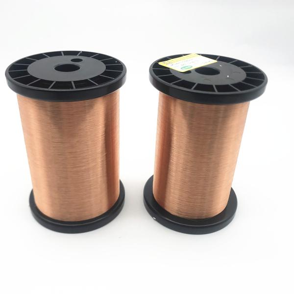 Fio de cobre do ímã de 2UEW 155 Solderable 0.06mm