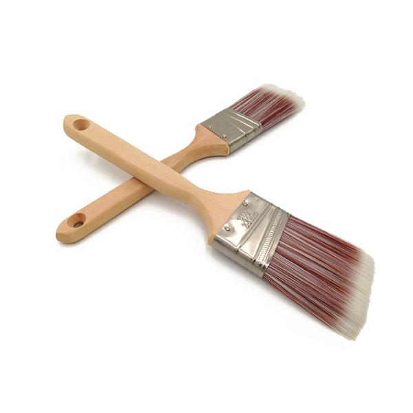 Tapered brush,angled paint brush,paint brush wood handle