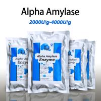 4000 u/g poudre d'alpha amylase soluble dans l'eau Activité enzymatique personnalisée