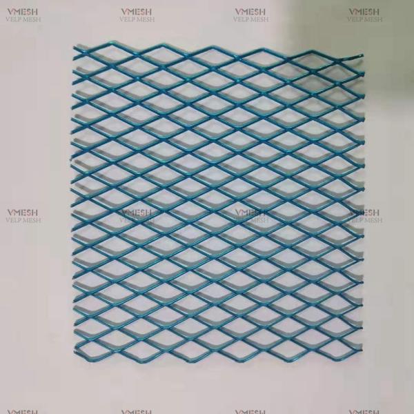 Aluminum Expanded Metal Mesh 4x8 Feet Small Hole Diamond Pattern
