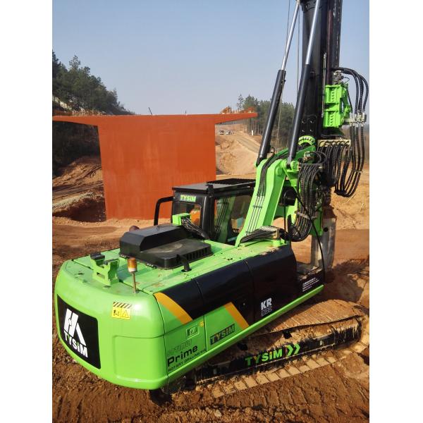 les plates-formes de forage rotatoires utilisées KR90C de pointe la construction Mait Piling Machine d'infrastructure de technologie
