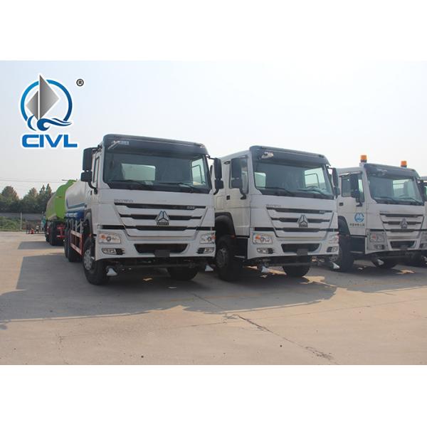 6x4 SINOTRUK HOWO 12m3 Water Tank Truck With Foam Tank ZZ1257N4347C new truck with good price