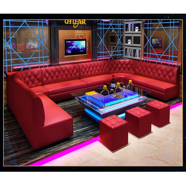 Modular U Shaped Leather Sectional Couch With Chaise Hotel Lobby Princess