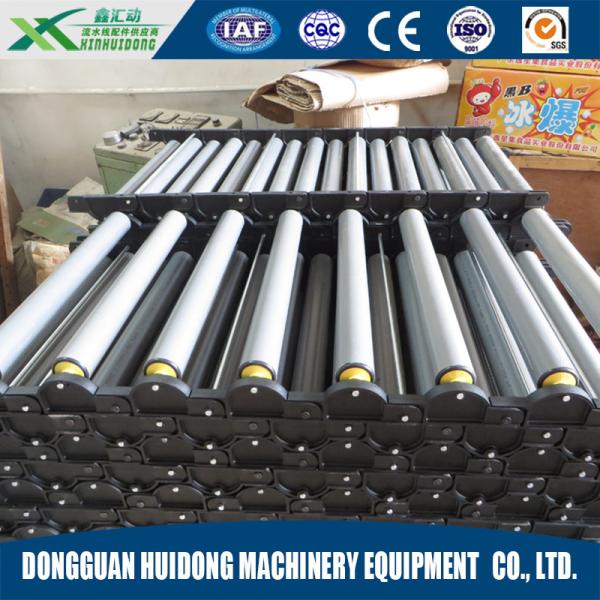 Industrial Adjustable Roller Conveyor Custom Size With High Toughness