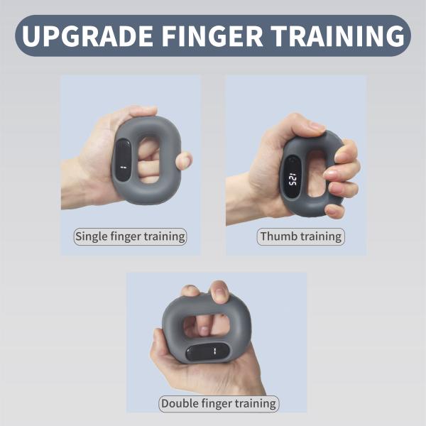 Silicone Grip Force Ring Finger Rehabilitation Training Hand Tire Grip Force Apparatus Men And Women Forearm Fitness