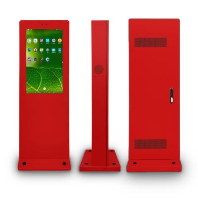 Windows interativo 10 32 Signage legível de Digitas da luz solar vermelho