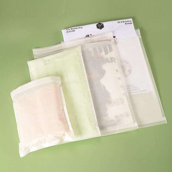 Специализированные биоразлагаемые прозрачные на складе стеклянные бумажные пакеты для упаковки одежды