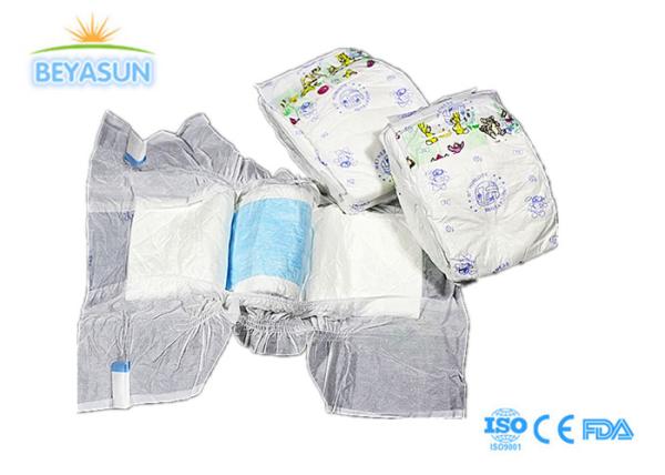 Soft Infant Nappy PP Frontal Tape Refasten Tab Comfortable Breathable Diapers for Infant Kids