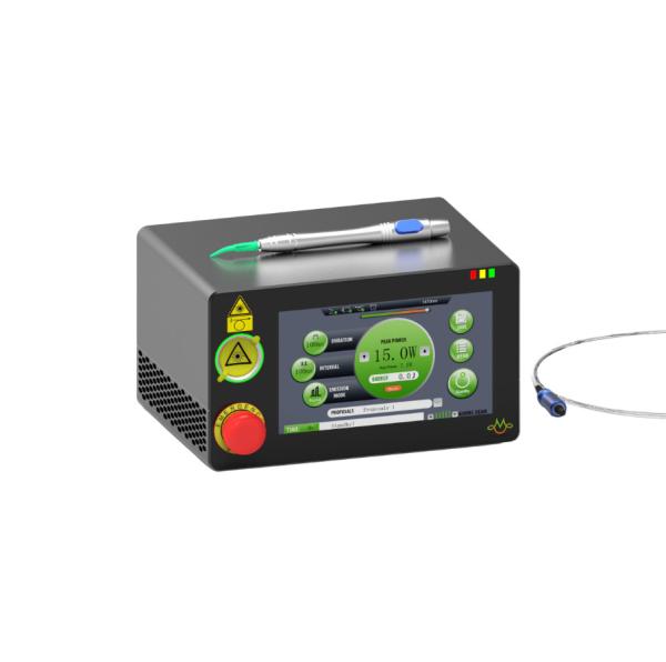 CE Surgical Diode Laser Machine 15 Watt Harlas 1470nm Endovenous Laser Therapy