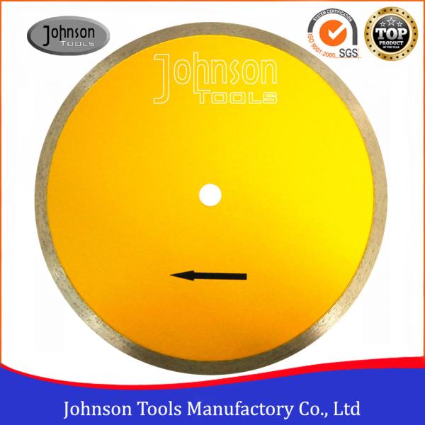 OEM Ceramic Tile Saw Blades 350mm Diamond Sintered Continuous Rim Saw Blade