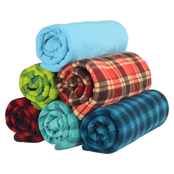Recyclable Fleece Sleeping Bag Liner For Outdoor Camping / Business Trips