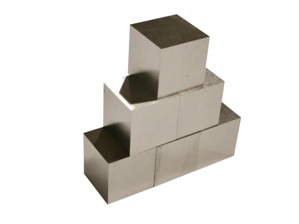 1kg  High Density Pure Tungsten Cube Wolfram Cube GB-T 3875 Standard