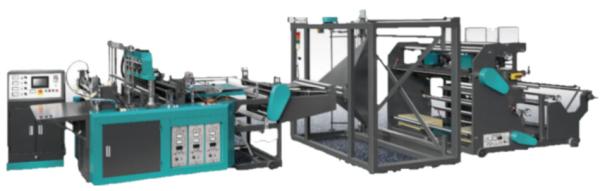 MJNB600-800 D Cut Bag Making Machine / Automatic Non Woven Bag Making Machine