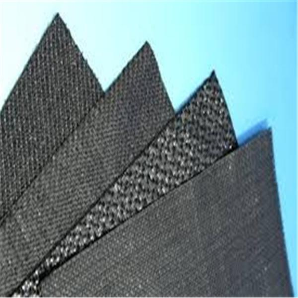 Black Color Polypropylene Woven Geotextile 500Gram For Road Reinforcement
