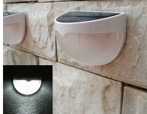 solar motion sensor roof and wall light