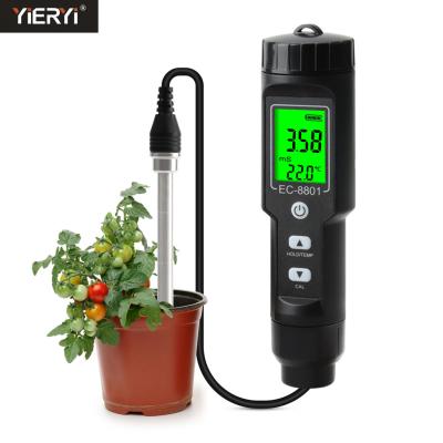 Verificador portátil da temperatura do solo do EC de Digitas para a medida da exploração agrícola