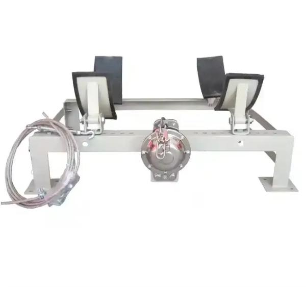 Flat life raft cradle