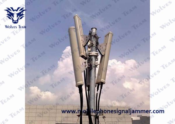 300 Meter Prison Jammer Multi Band GSM 3G 4G Directional / Omnidirectional Antennas