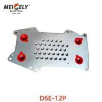 High-Quality Excavator Spare Parts  Engine Oil Cooler D6E-12P 04254427 For Cover Core Assy