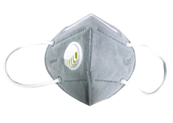 6 Layer KN95 Air Mask Antibacterial Low Breath Resistance With Breathing Valve