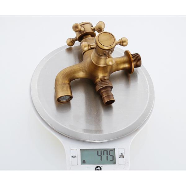 Antique Bronze Tap 45mm Outdoor Water Tap And Sprayer
