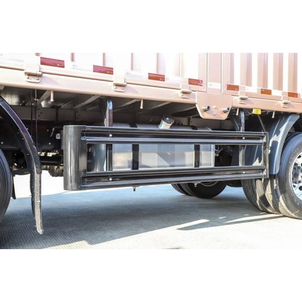 Подержанные китайские грузовые грузовики Foton грузовик Золотой цвет 6 * 2 Плоская коробка загрузка 18 тонн