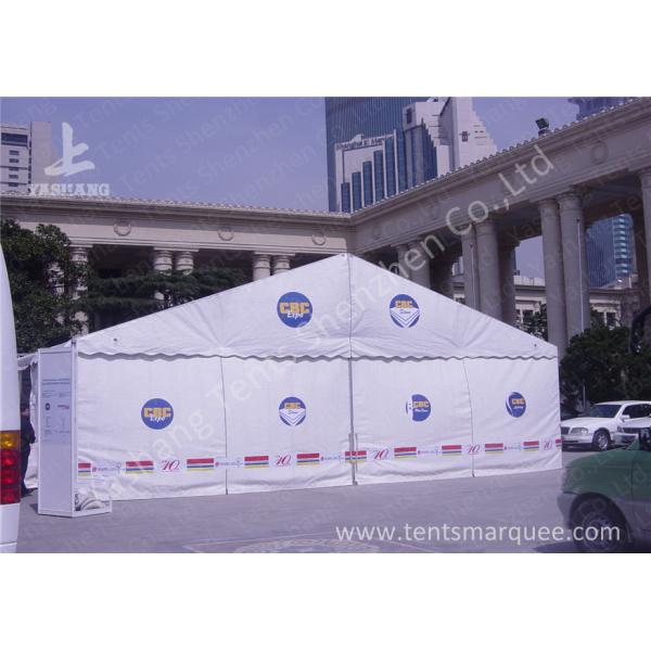 Yellow Lining Decoration Outdoor Event Tent , outdoor canopy tent Aluminum Alloy Framed