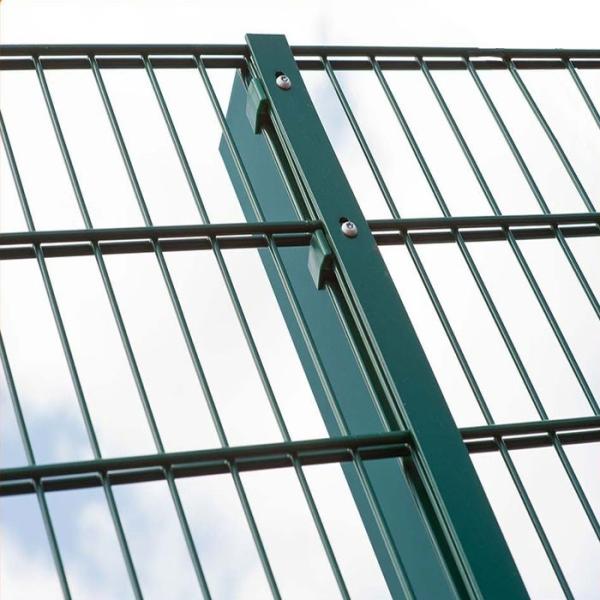 ISO9001 868 Welded Metal Fence Powder Coated Wire Fencing 50*150mm