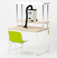 Extracteur automatique 195 M3/H de vapeur de salon de clou de la conversion de fréquence 70 W