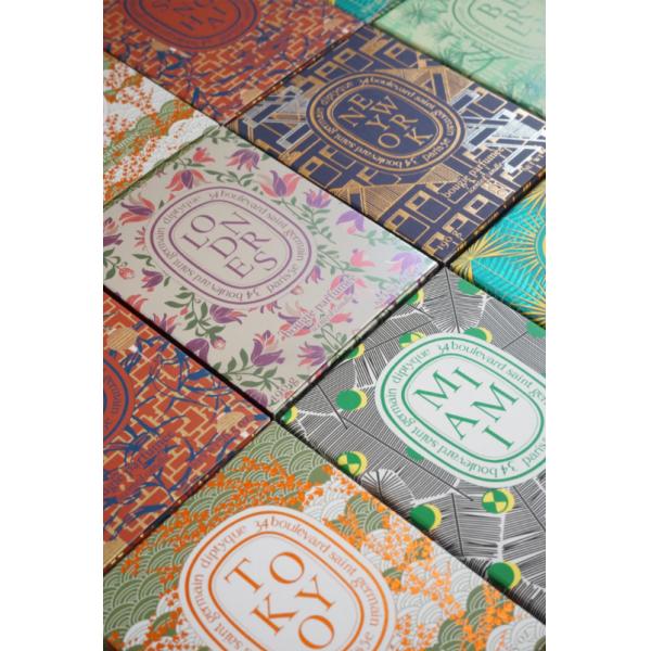 Frosted Glass Scented Unique Jar Candles Luxury Packing For House Decoration