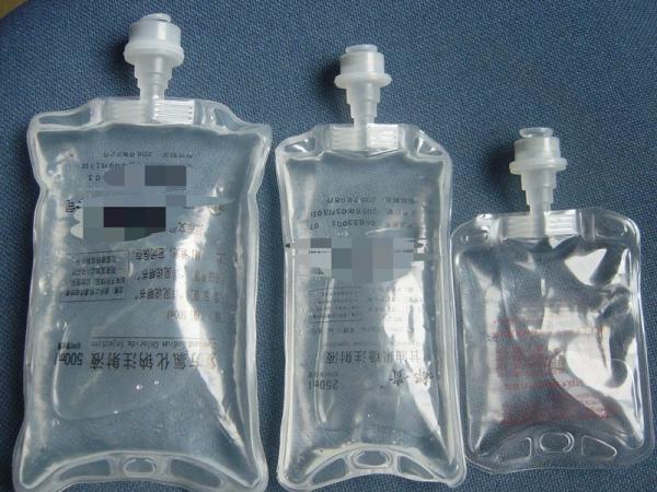 100ml 250ml polypropylene infusion bag Sodium Chloride Non PVC IV Bag clear Medical Non PVC Empty Infusion Bag