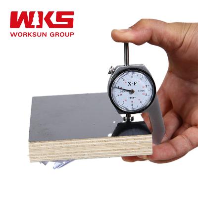 Black Film Faced Plywood 12mm 18mm Film Face Shuttering Plywood Waterproof For Construction Formwork