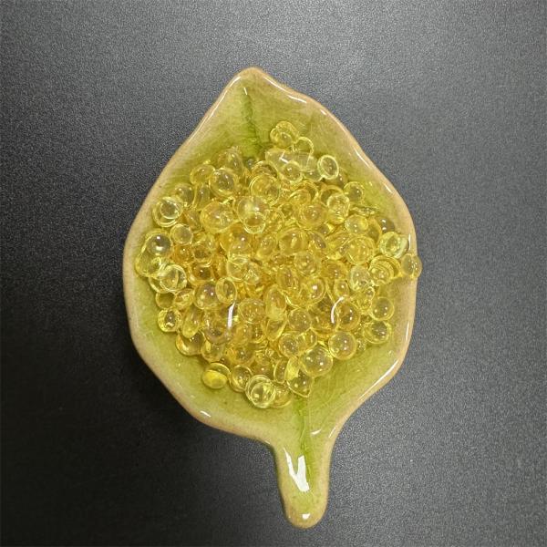 Yellow Semicircle Form Polyamide Resin S10 Similar To UNIREZ 2215 / Versamid 757 For Alcohol Printing Ink